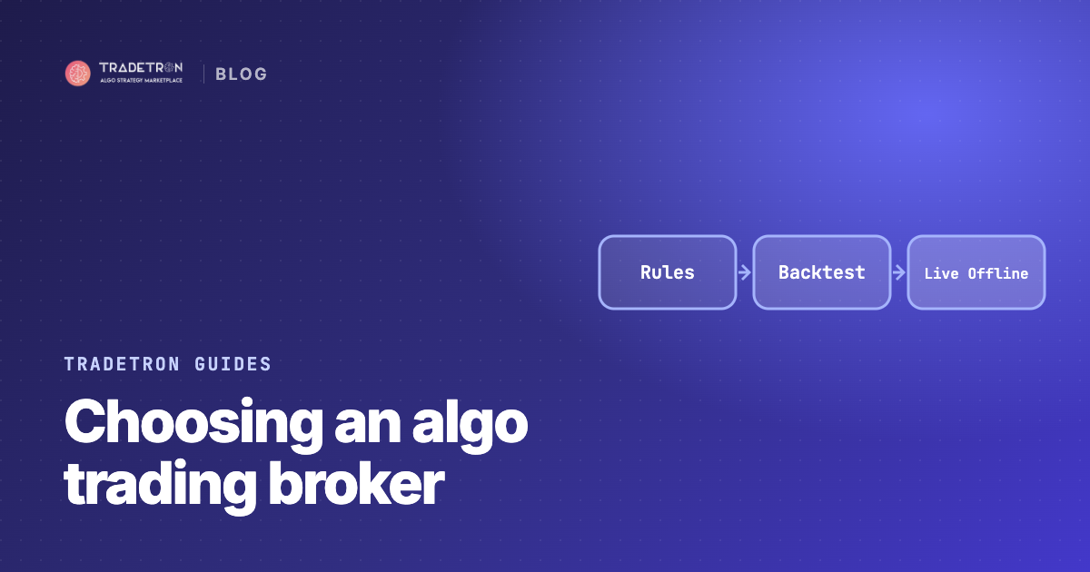 How to Choose the Best Algo Trading Broker in India