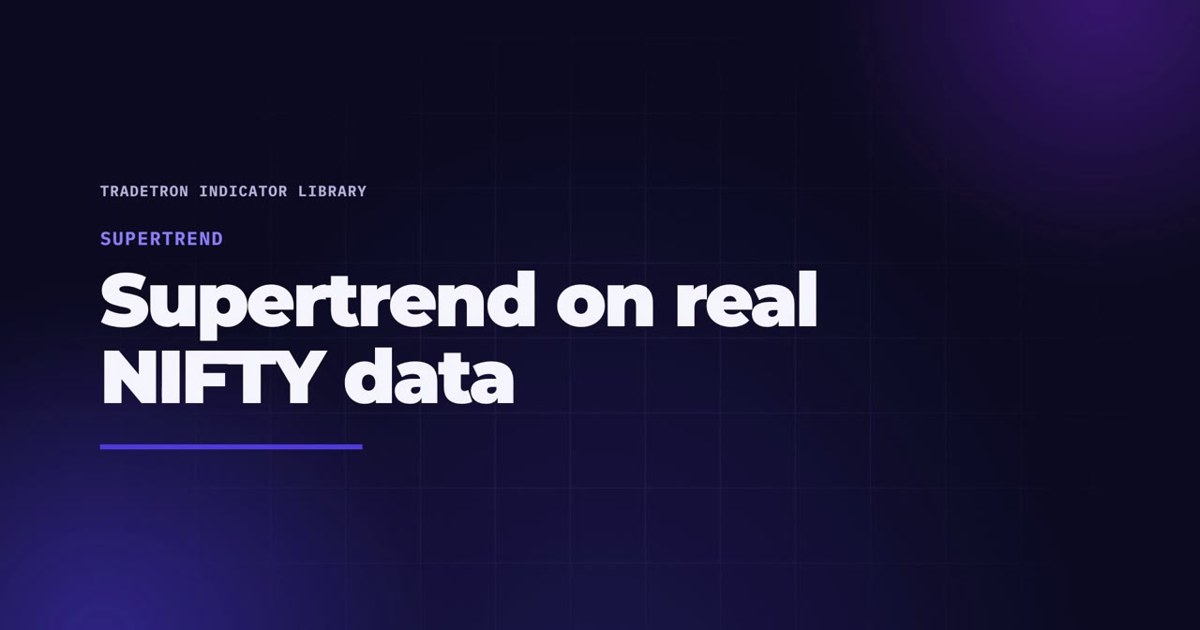 Supertrend indicator: how it works, and what its flips really did