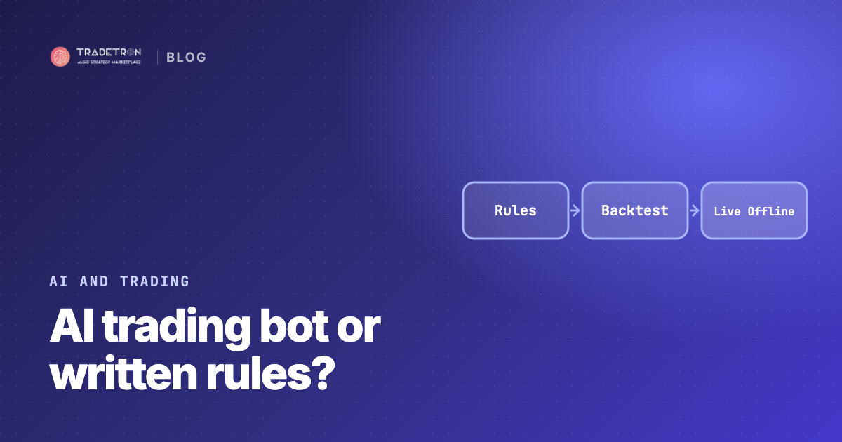 Is an AI Trading Bot Better Than Rule-Based Algo Trading?
