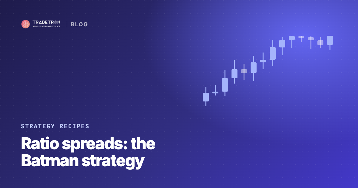 Ratio Spreads and the Batman Strategy, Built in the Option Wizard