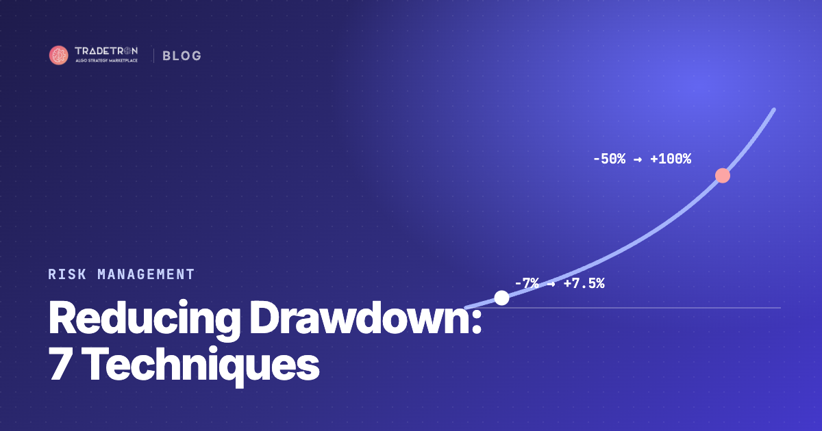 Reducing Drawdown: 7 Risk-Management Techniques for Algo Traders
