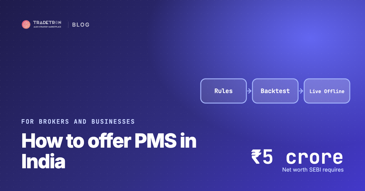 How to Offer Portfolio Management Services (PMS) in India